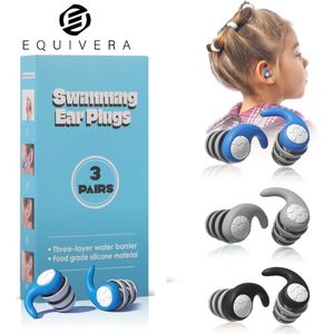 Equivera Zwem Oordopjes Kind - Zwem Oordoppen - Zwemoordopjes Kind - Oordopjes