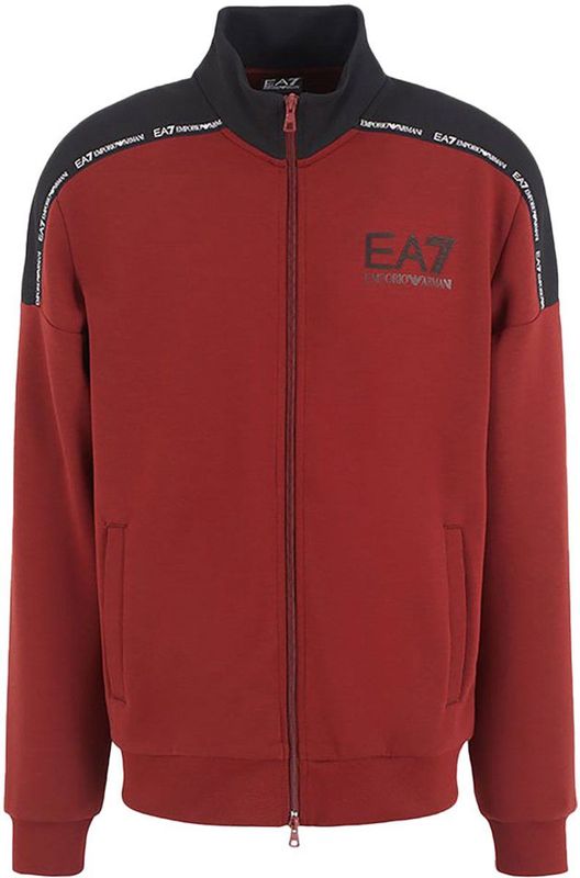 EA7 Emporio Armani - 6DPM04-PJZZZ - Sweatshirt - Tweekleurig - Coltrui - Lange Mouwen