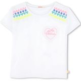 Billieblush U20931 T-shirt Met Korte Mouwen Wit 6 Years Meisjes