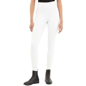 Br Tregging Isadora Siliconen Rijbroek Voor Dames Wit 40 Vrouw