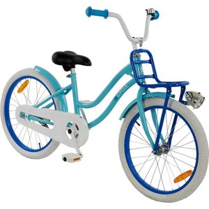 2Cycle Lady - Blauw - Meisjesfiets 5 tot 7 jaar