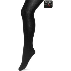 Bonnie Doon Viscose Kasjmier Maillot Meisjes Zwart maat 104/110 - 100 Denier - Luxe Kasjmier - Kinder Maillot - Meisje - Kind - Uitstekende pasvorm - Gladde Naden - Soft Cashmere Tights - Heerlijk zacht en Comfortabel - Black - BN653992.101