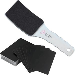 Guardian Beauty Voetvijl – Eeltverwijderaar – Dubbelzijdige vijl - Vervangbare Schuurpads – 10 stuks