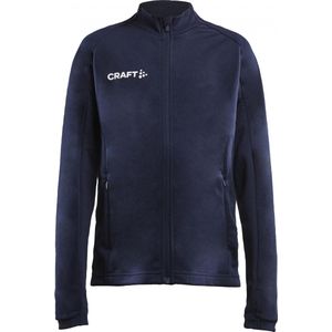 Craft Craft Evolve Full Zip Sportvest - Maat 140  - Unisex - navy