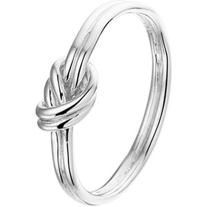 The Jewelry Collection Ring Knoop - Zilver