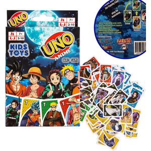 UNO Anime Kaartspel - Nieuwe Editie - Naruto - One Piece - Dragon Ballz - Demon Slayer