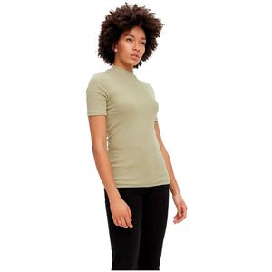 Pieces Birdie T-shirt Met Korte Mouwen Groen XS Vrouw