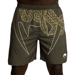 Venum Serpenti Training Shorts Khaki Brons Ivoor - S