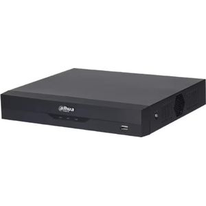 Dahua - NVR2108HS-S3 - Videobewaking Recorder - Zwart - 8 Kanalen - 16 TB Opslagcapaciteit