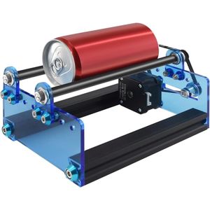 3D printer reserveonderdelen - 3D Printer Nozzles - Laser Roterende Rolle, Y-as Gravure Module voor Cilindrische Objecten, Geschikt voor de meeste Gravuremachines