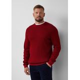 s.Oliver - Strickpullover - Katoenen Pullover - Met Patroon