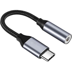 DrPhone AD3 USB C naar 3.5mm Audio Adapter - DAC Kabel