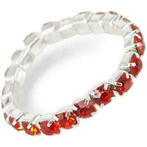 Ruben Robijn Stretch ring rood