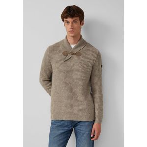 s.Oliver - Strickpullover - Wolmix - Knusse Trui - Sjaalkraag