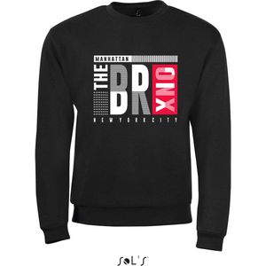 Sweatshirt 359-24 The Bronx Zwart - L