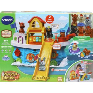 VTech Zoef Zoef Dieren - Dierenboot Activity-Center - Educatief Speelgoed - Babyspeelgoed - Cadeau