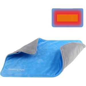 Bovista Knuffeldeken - Bovendeken - Elektrische Plaid - Electrische Deken - Deken - Verwarmingsdeken - Blauw