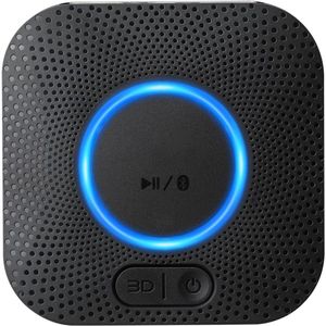 CRLYN® Bluetooth Receiver Aux - Ontvanger - Carkit - Zwart