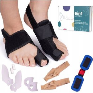 Haluto Hallux Valgus-set: afscheiders, afstandhouders en sporter