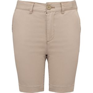 Kariban Chinobermuda voor jongens K7007 - Camel - 10 jaar