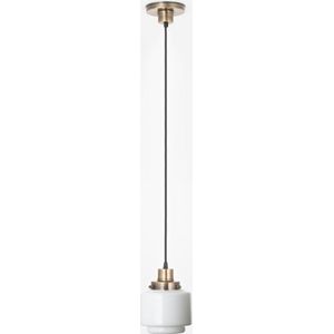 Art Deco Trade - Hanglamp aan snoer Getrapte Cilinder Small 20's Brons