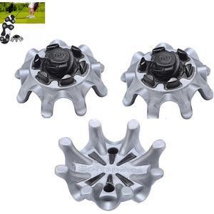 3 stuks - Golfschoen spikes - golfschoen actieve spikes - snel roterende spikes - golfschoen spikes - quick twist spikes