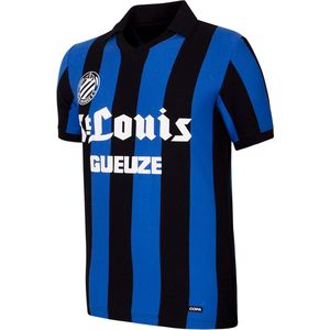 COPA - Club Brugge 1981/82 Retro Voetbalshirt - Zwart - Blauw - Heren