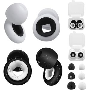 Oordopjes voor Geluidsreductie - Herbruikbare Siliconen Slaapstoppen (2 Paar)