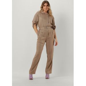 AAIKO Nadina Vis 510 Jumpsuits Dames - Beige - Maat S