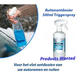 5-Flessen Ruitenontdooier Triggerspray 500ml