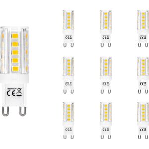 10 Pack - G9 LED Lamp - 3.5 Watt - 350 Lumen - 3000K