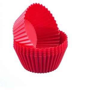 Westmark Muffinvormen Siliconen Rood ø 7 cm - 6 stuks