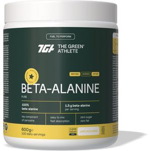 The Green Athlete - Beta Alanine - 600 Gram - Voedingssupplement