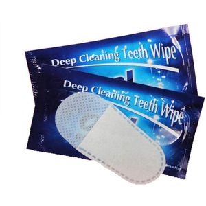 Oral Brush Finger Vingerpoetsdoekjes – 50 stuks – Mint – Wegwerp Tandenreinigingsdoekjes voor Onderweg