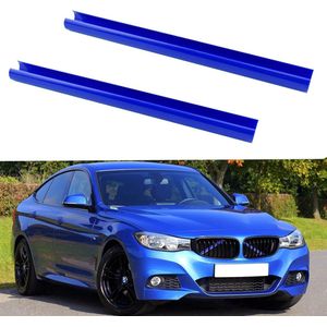 2 Stuks Blauwe Grille Insert Versieringen Strepen Cover Compatibel met B-M-W 1 2 3 4 Serie F20 F21 F40 F22 F23 F24 F44 F30 F31 F34 F35 F32 F33 F36 G29