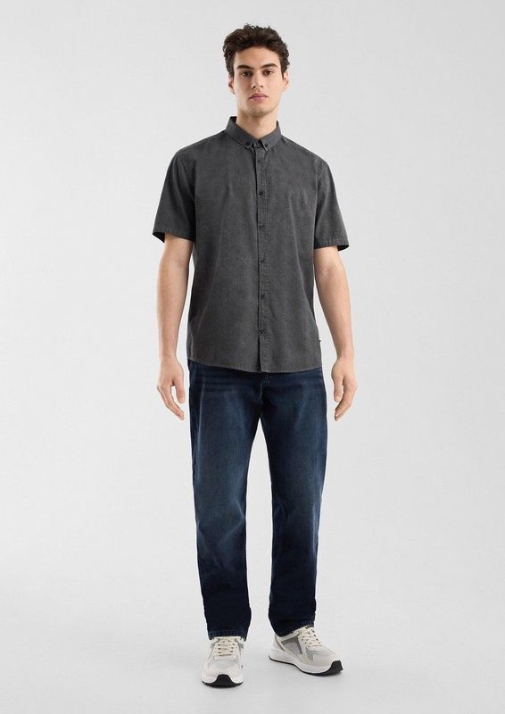 Q/S designed by - Heren Broek - Blauw - Katoen