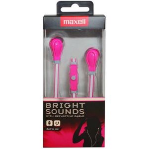 Maxell Bright sounds with micro and reflection cable pink