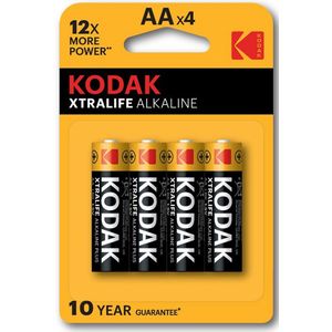 Kodak AA Xtralife 4 batterijen