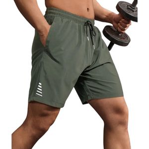 Bovista Tennisbroek Heren - Tennisshort - Tenniskleding - Padelbroek - Padel - Gym - Short - Donkergroen - Maat S