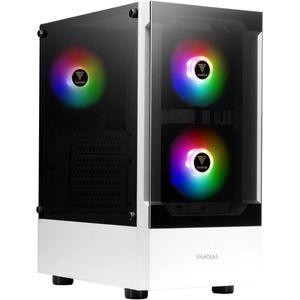 ATX RGB Tower met glasplaat en verlichting