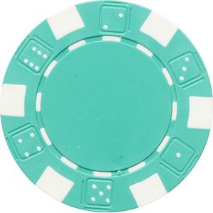Pegasi pokerchip 11.5g green - 25st. - Texas Hold'em Poker Chips - Fiches voor Pokeren