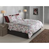 Dekbedovertrek - Blauw - Katoen - 1 Persoons