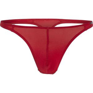 Olaf Benz String - 3000 Red - maat XXL (XXL) - Heren Volwassenen - Polyamide- 1-05837-3000-XXL