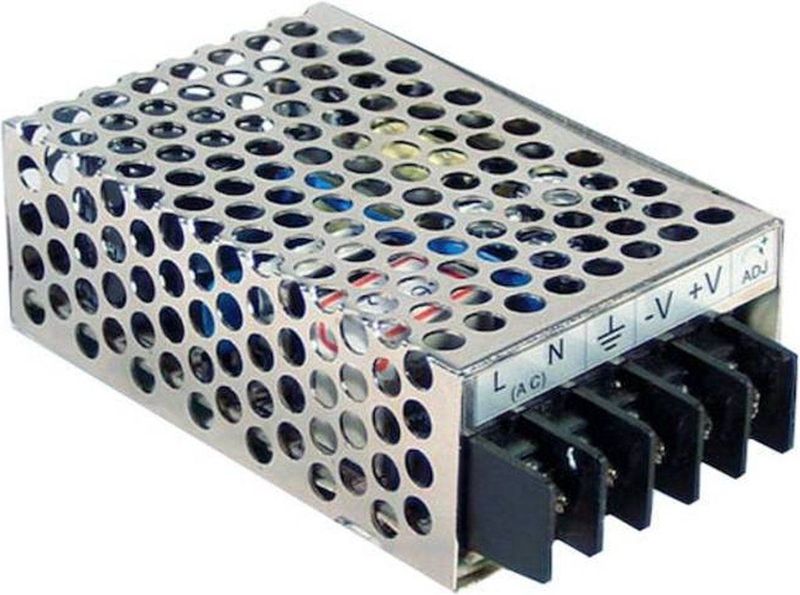 Velleman - RS-25-24 - Voeding - Grijs - Metaal - 25 W - 24 V