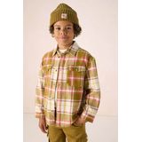 Sissy-Boy - Donkergroen Geruit Overhemd - Katoen - Lange Mouwen