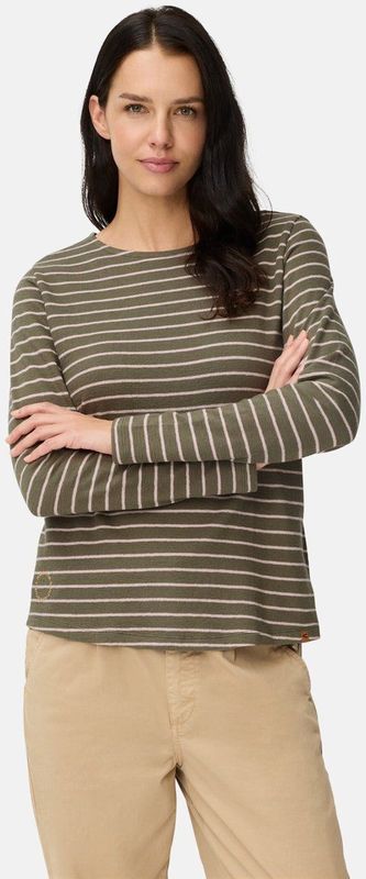 camel active - Longsleeve T-shirt - Grijs - Biologische Katoen