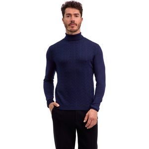 FALKE - Finest Touch - Coltrui - Blauw - Zacht Warm Wol Zijde Kasjmier