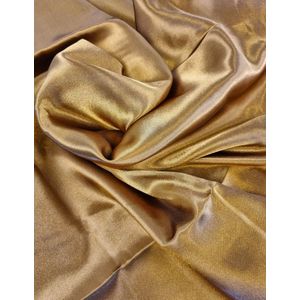 Beauty Silk Satijnen Hoeslaken Champagne Gold 140 x 200 cm