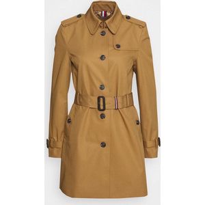 Tommy Hilfiger Dames Trenchcoat, bruin