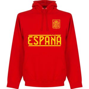 Spanje Team Hoodie - Rood - XXL